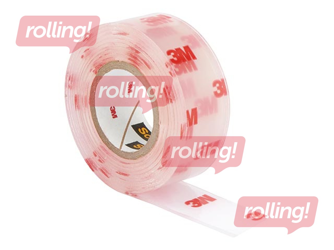 Kahepoolne teip 3M Scotch, 19mm x 1.5m, läbipaistev