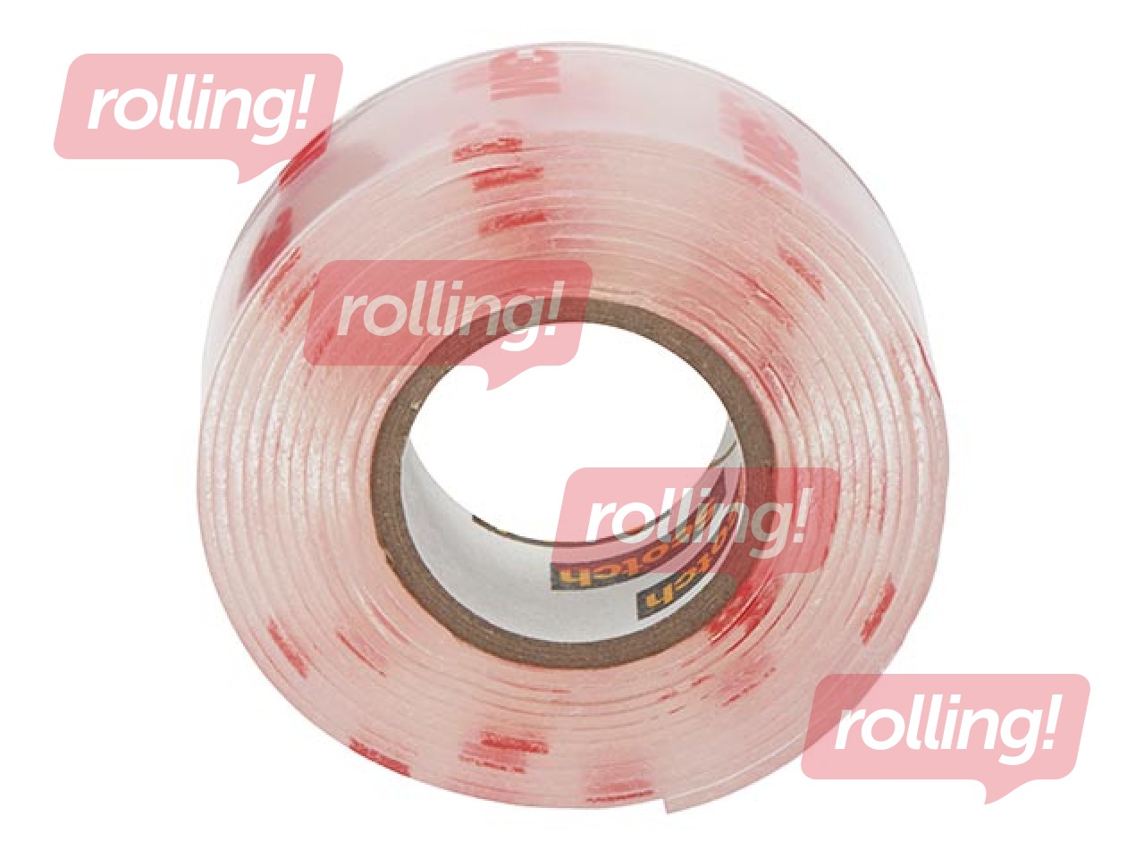 Līmlente abpusēja 3M Scotch, 19mm x 1.5m, montāžas, caurspīdīga