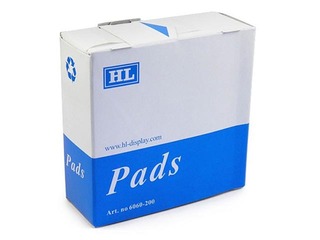 Rectangular labels HL adhesive, 200 pcs.