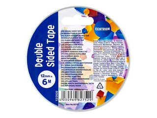 Double sided adhesive tape, 12mm x 6m