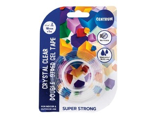 Double side gel  tape Centrum, 18mm x 1m