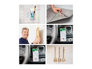 Лента Grand, двусторонняя, прозрачная, 30мм x 5м