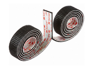 Kinnituslint kahepoolne 3M Scotch Extreme, 25mmx1m, must, 2 rulli