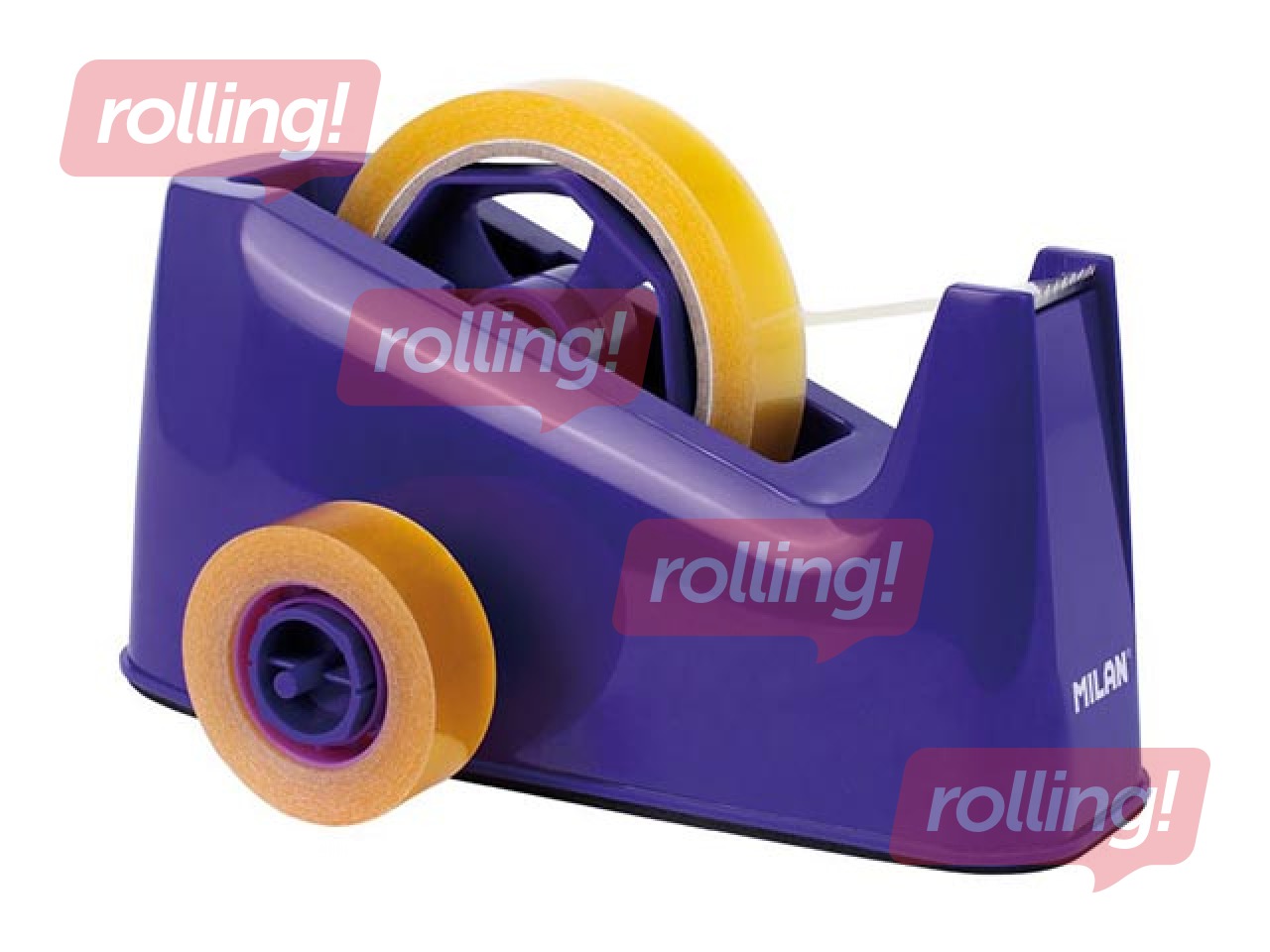 Double tape dispenser Milan, blue, 33m and 66m