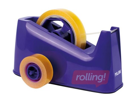 Līmlentes turētājs Milan, dubultais, tumši zils, 33m un 66m