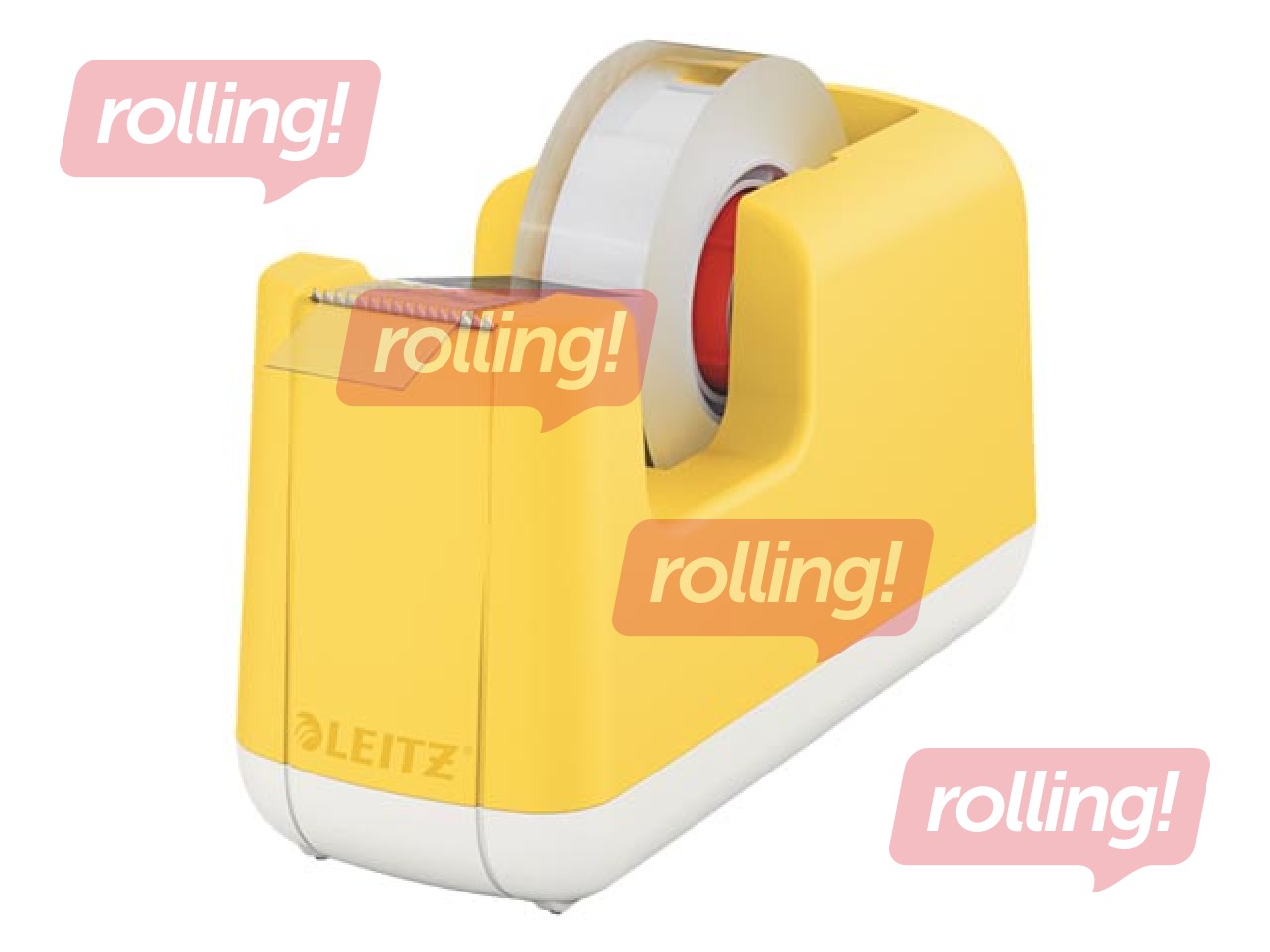 Adhesive tape holder Leitz Cozy with adhesive tape, yellow