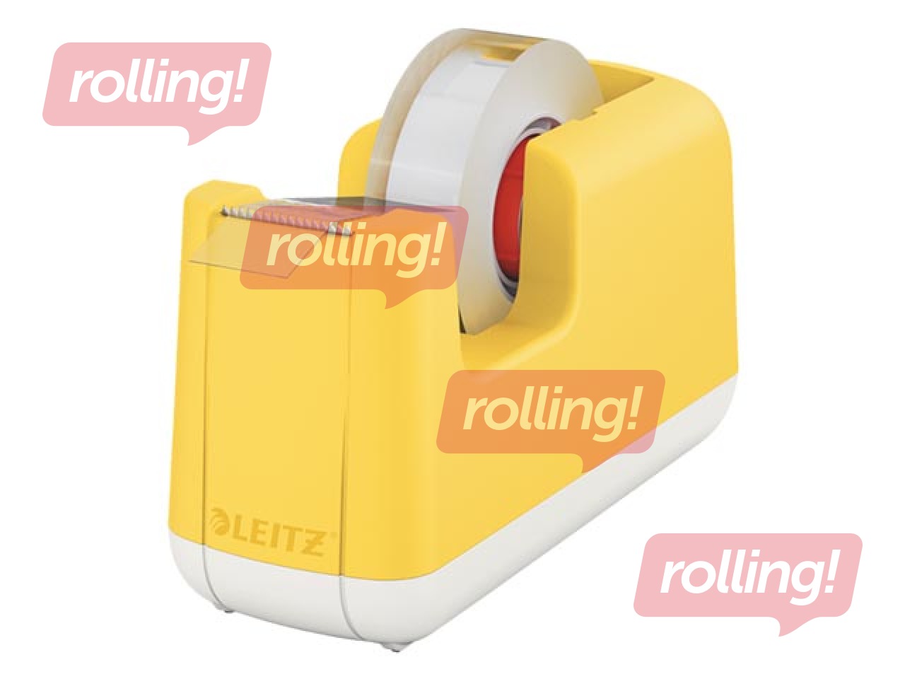 Līmlentes turētājs Leitz Cosy ar līmlenti, dzeltens