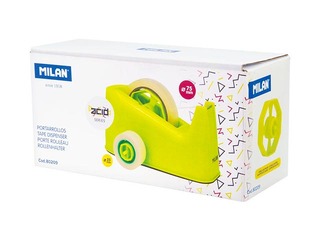 Līmlentes turētājs Milan, dubultais, dzeltens