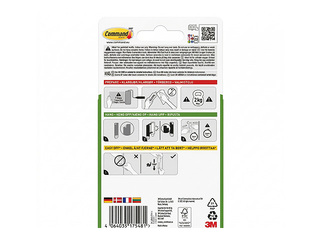 Command Sawtooth Picture Hanger L, white