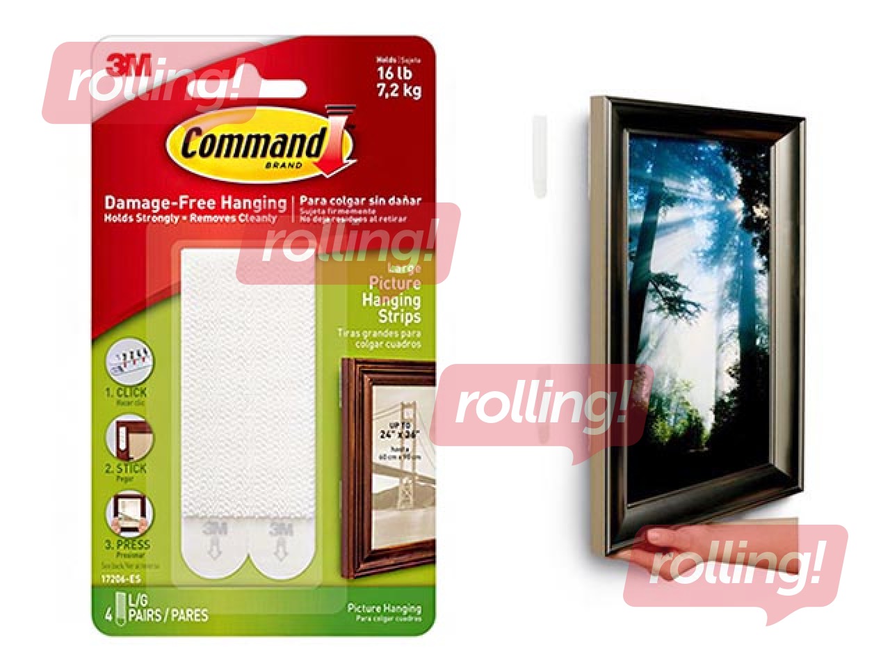 Comman Large Picture Hanging Strips