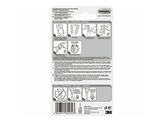 Command hooks for indoors, clear