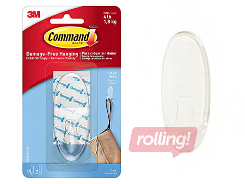 Command läbpaistev suur konks