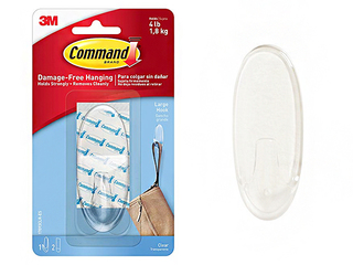 Command läbpaistev suur konks