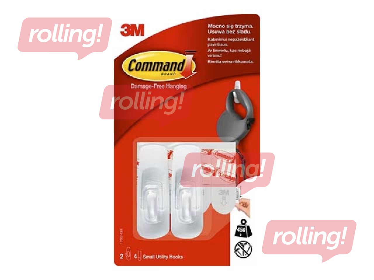 Nagi Command S 17002, liimiga, valge