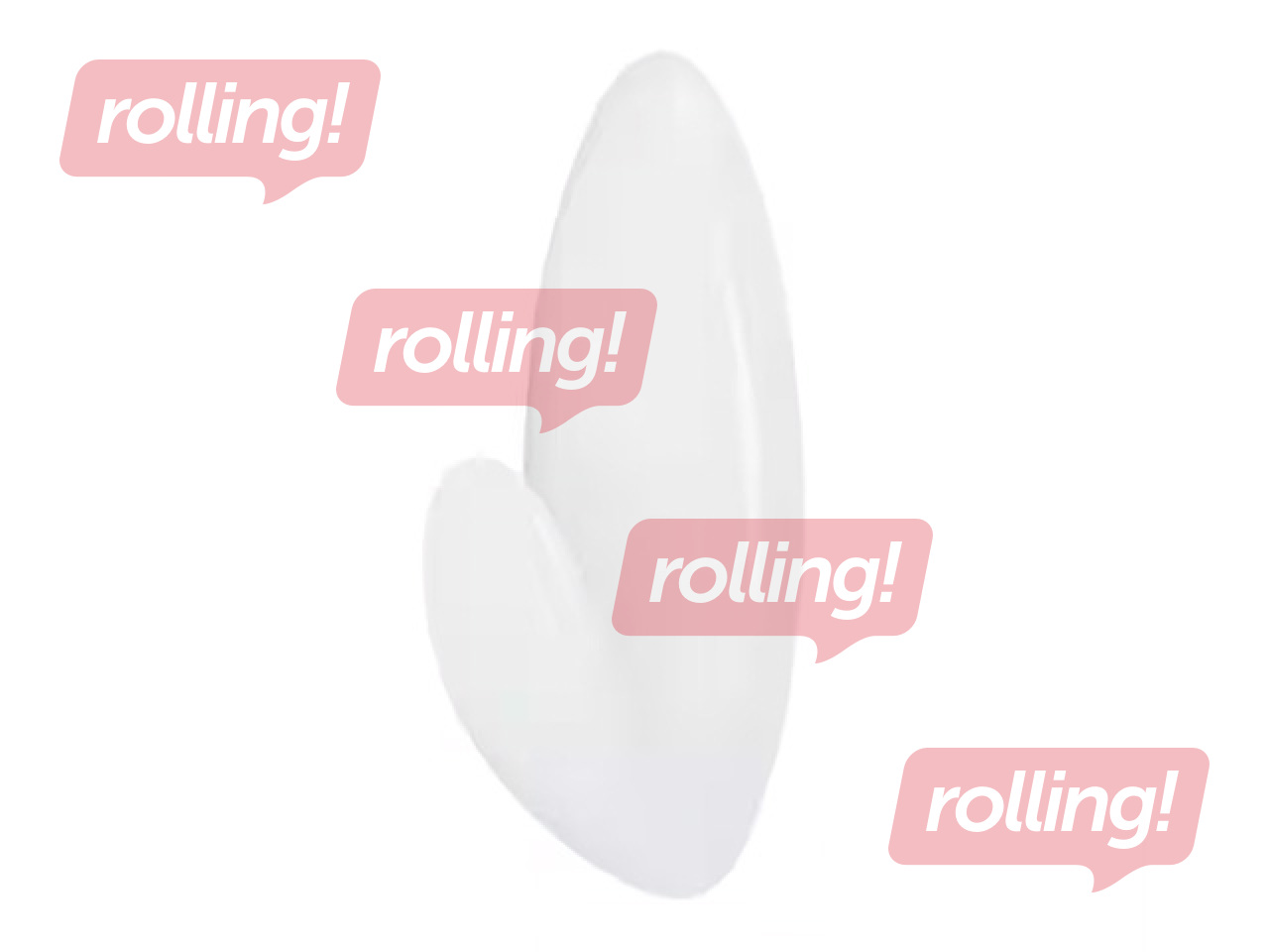 Command Bath Large rätikukonks, plastikust, kleebitav, valge