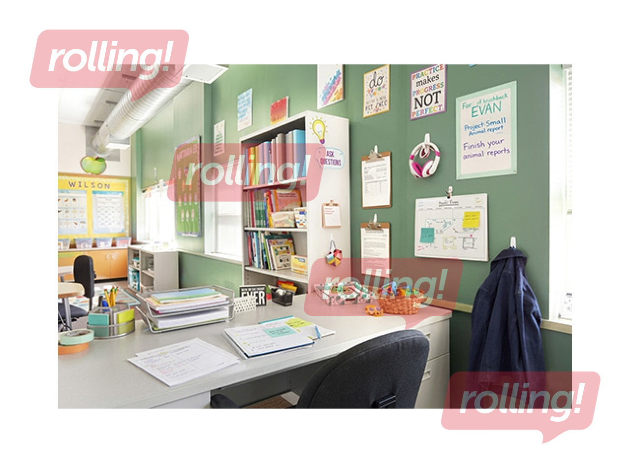 Pakaramais Command Medium 17001, plastmasas, pielīmējams, balts, 2 gab.