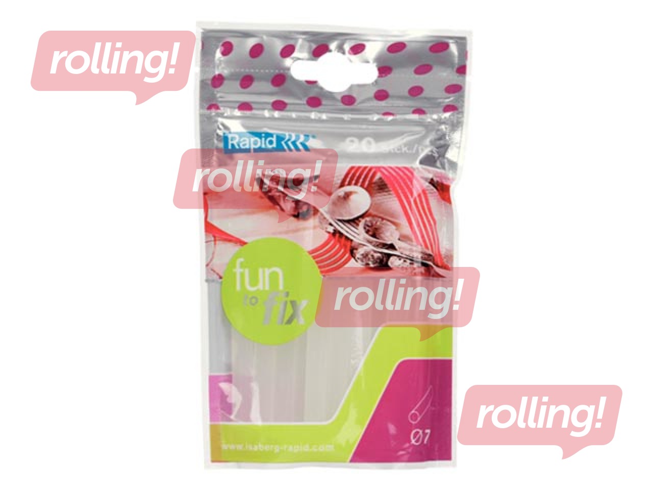 Līmes stienīši Rapid, D7, 100mm, 100g, 20 gab.