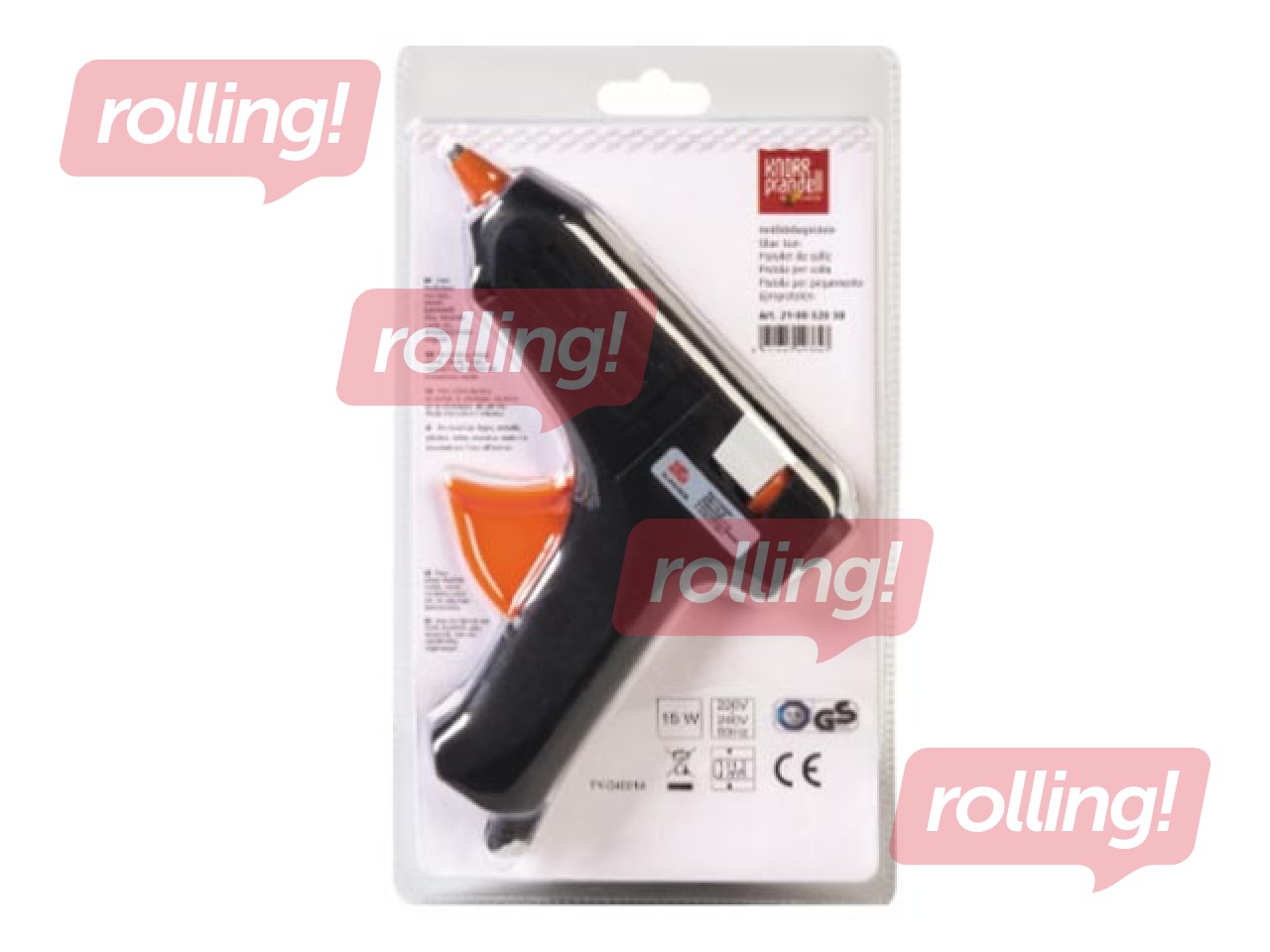 Glue gun D10, black