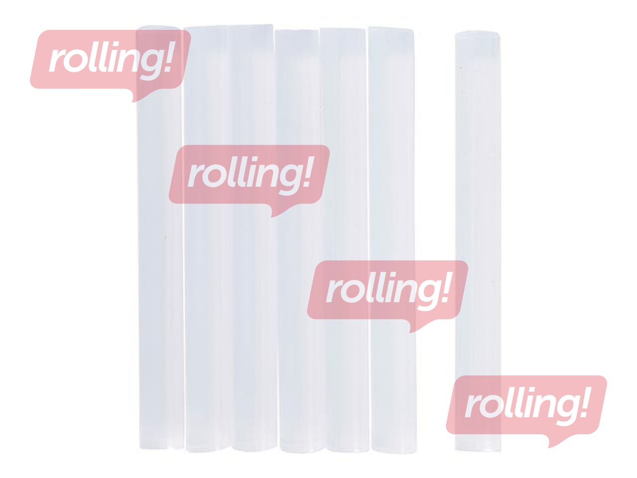 Клеевые стержни D11, 10см, 7 шт.