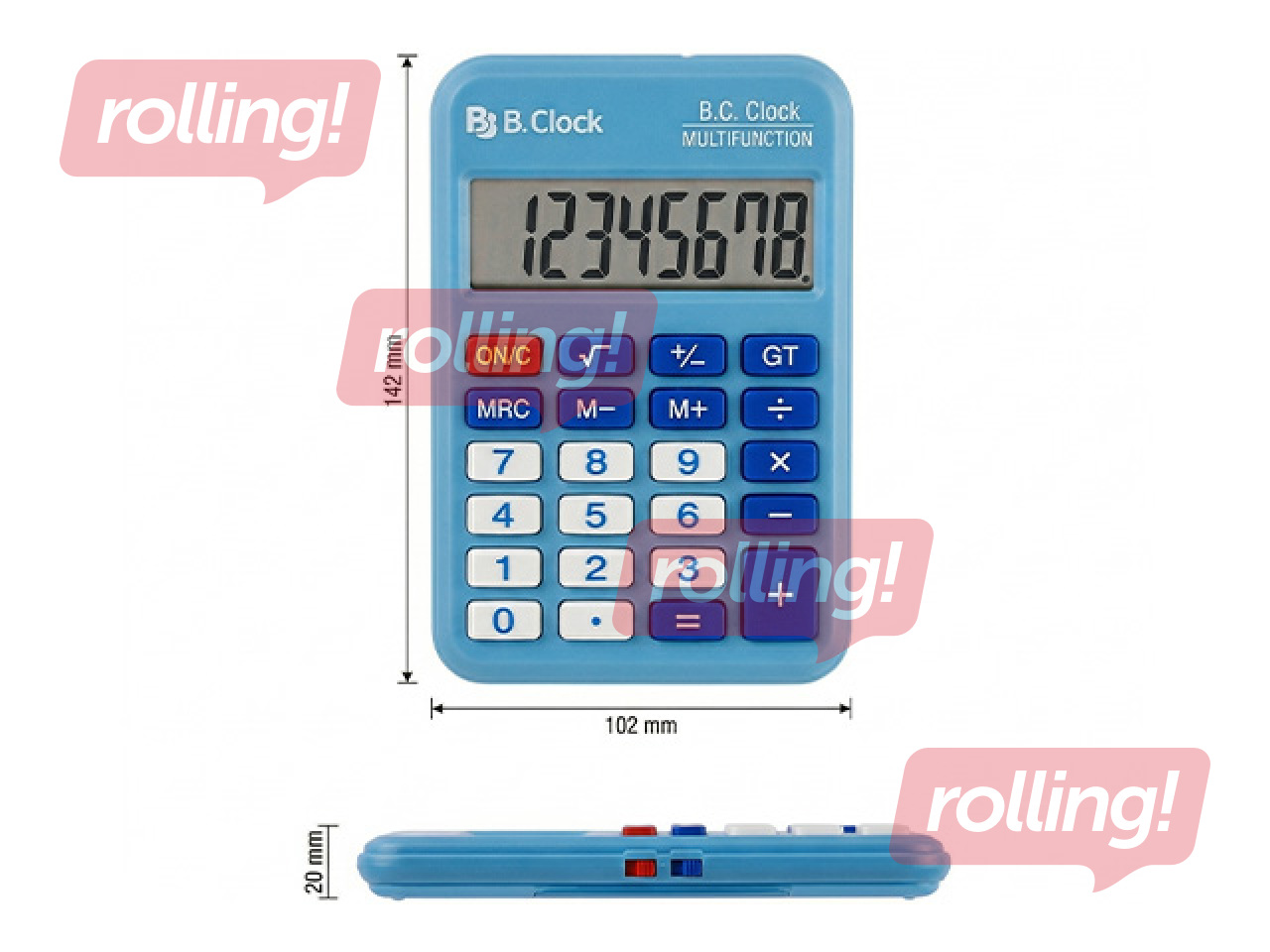 Calculator Eleven LC110NR-BL, blue