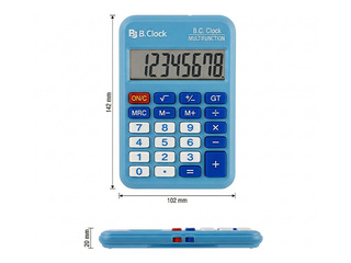 Kalkulators Eleven LC110NR-BL, zils