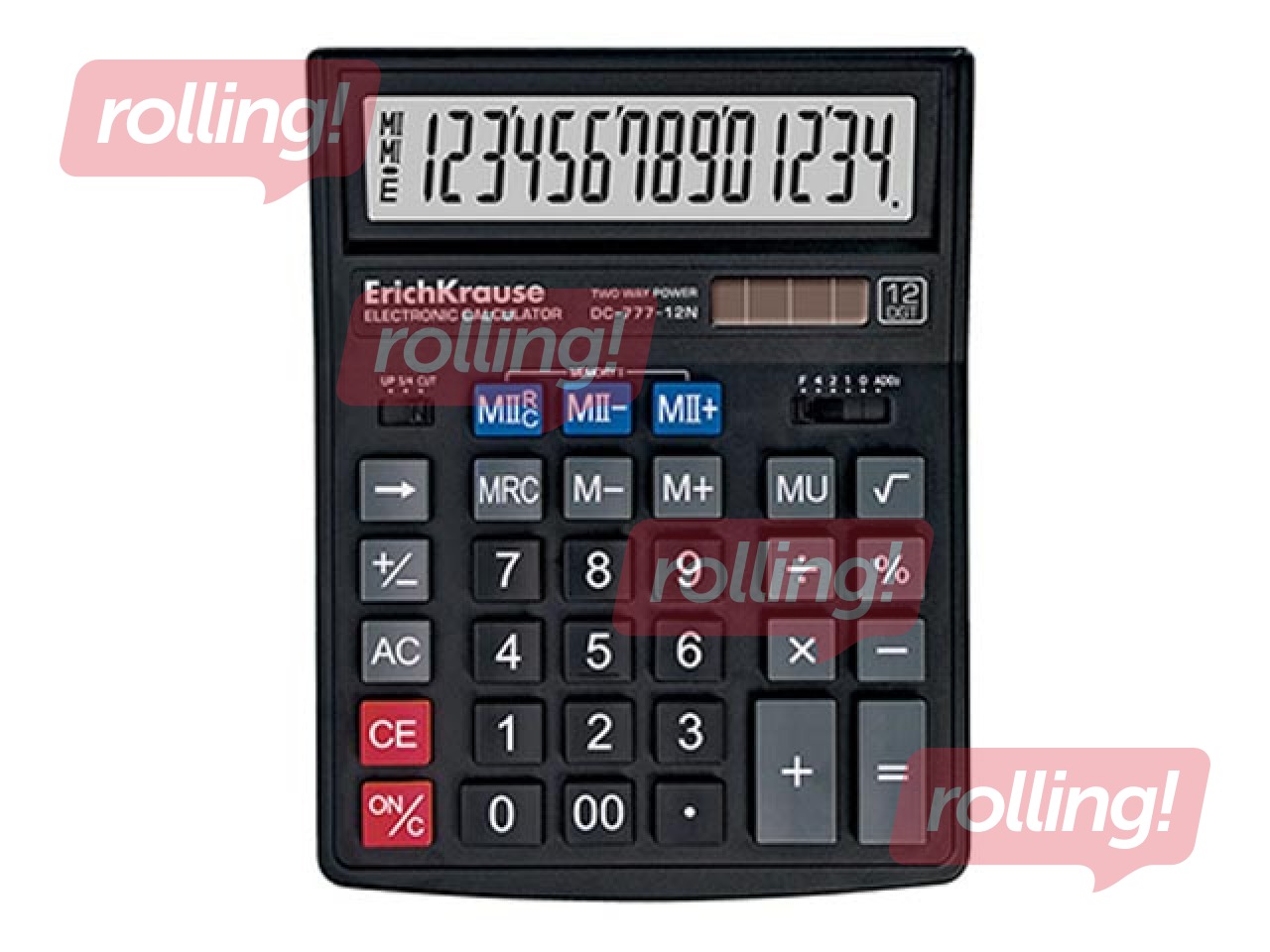 Kalkulators ErichKrause DC-777-12N