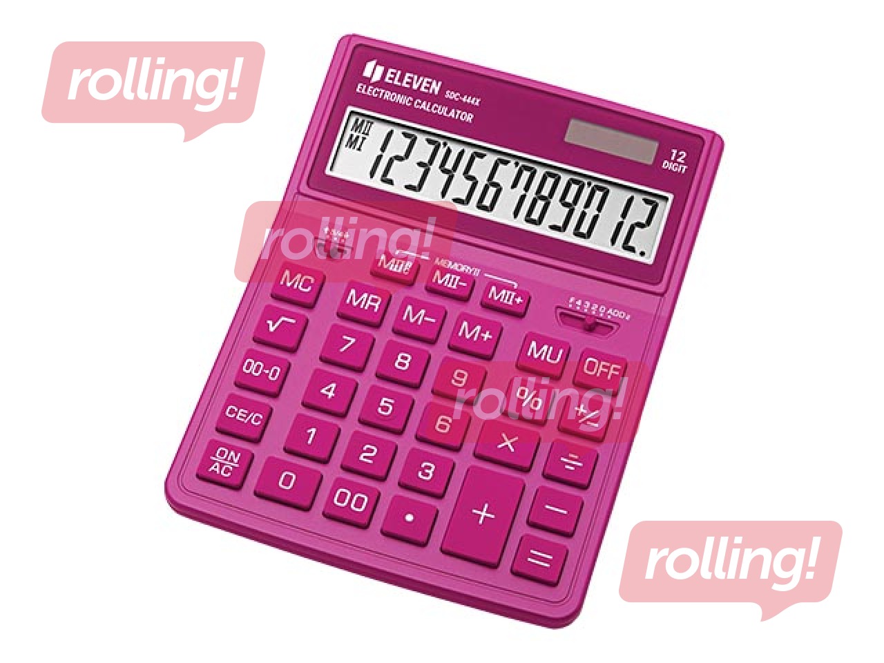 Calculator Eleven SDC-444XRPKE, pink