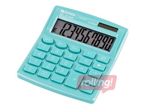 Calculator Eleven SDC-810NRGNE, green