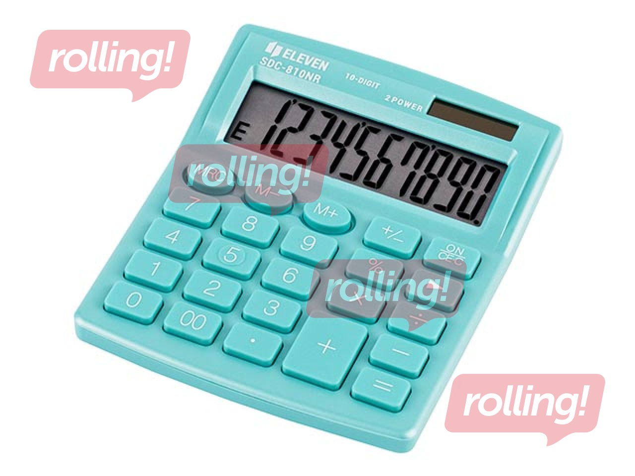 Calculator Eleven SDC-810NRGNE, green