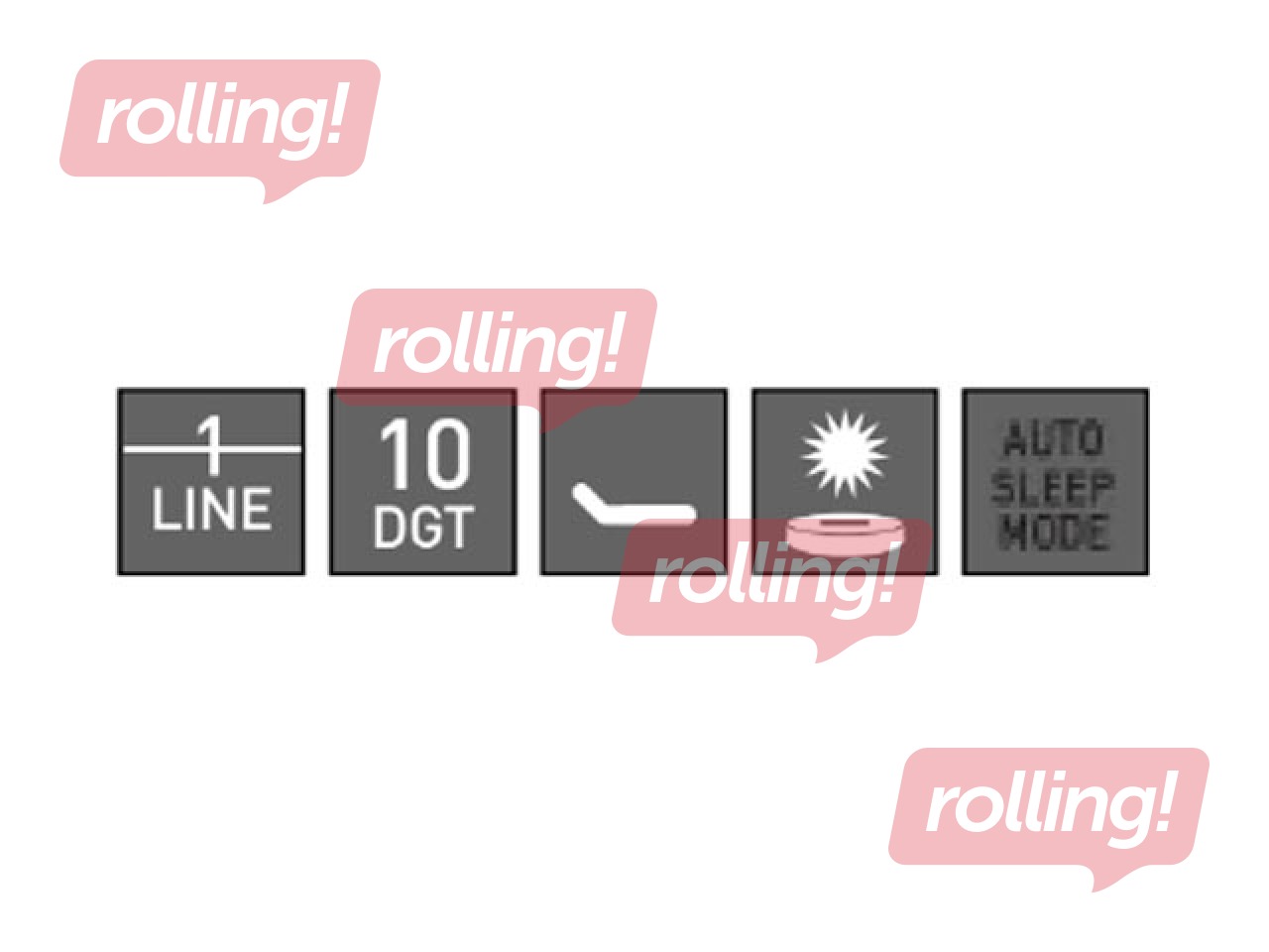 Calculator Eleven SDC-810NRGNE, green