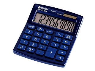 Калькулятор Eleven SDC-810NRNVE, синий
