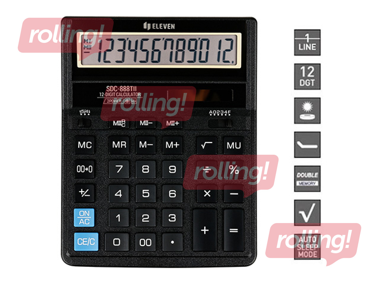 Kalkulaator Eleven SDC888TII