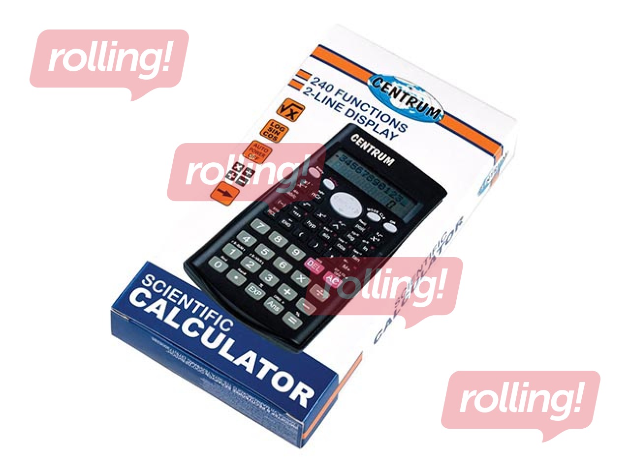 Calculator Scientific Centrum, 240 functions