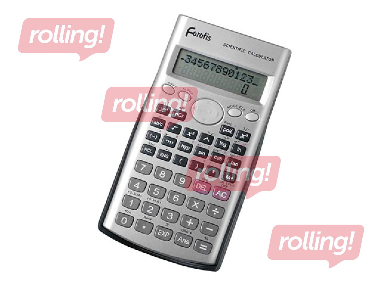 Kalkulaator Scientific Forofis, 240 funktsiooni