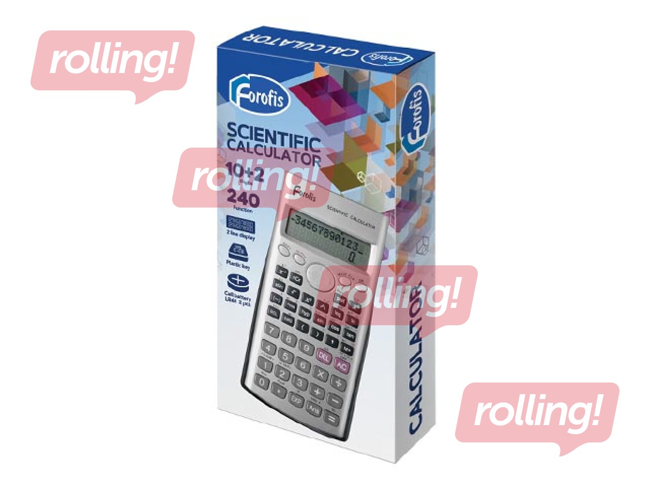 Kalkulators Forofis, 240 funkcijas