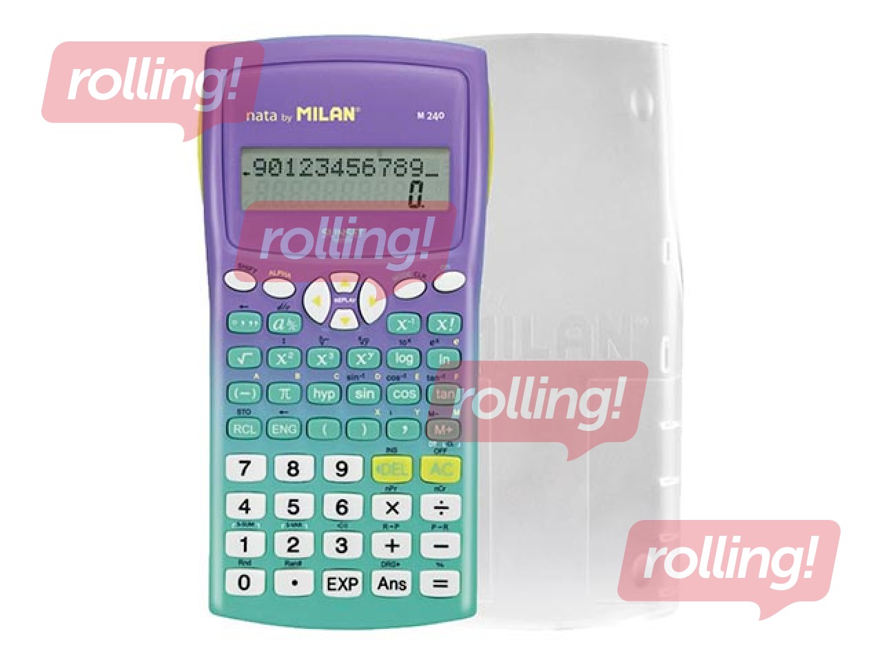 Kalkulators Milan M240 Sunset, 240 funkcijas