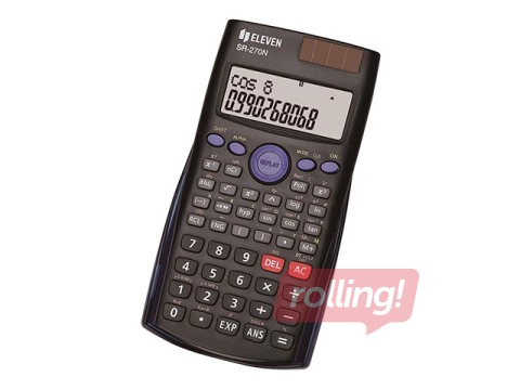 Calculator Eleven SR270NE, 240 functions, black