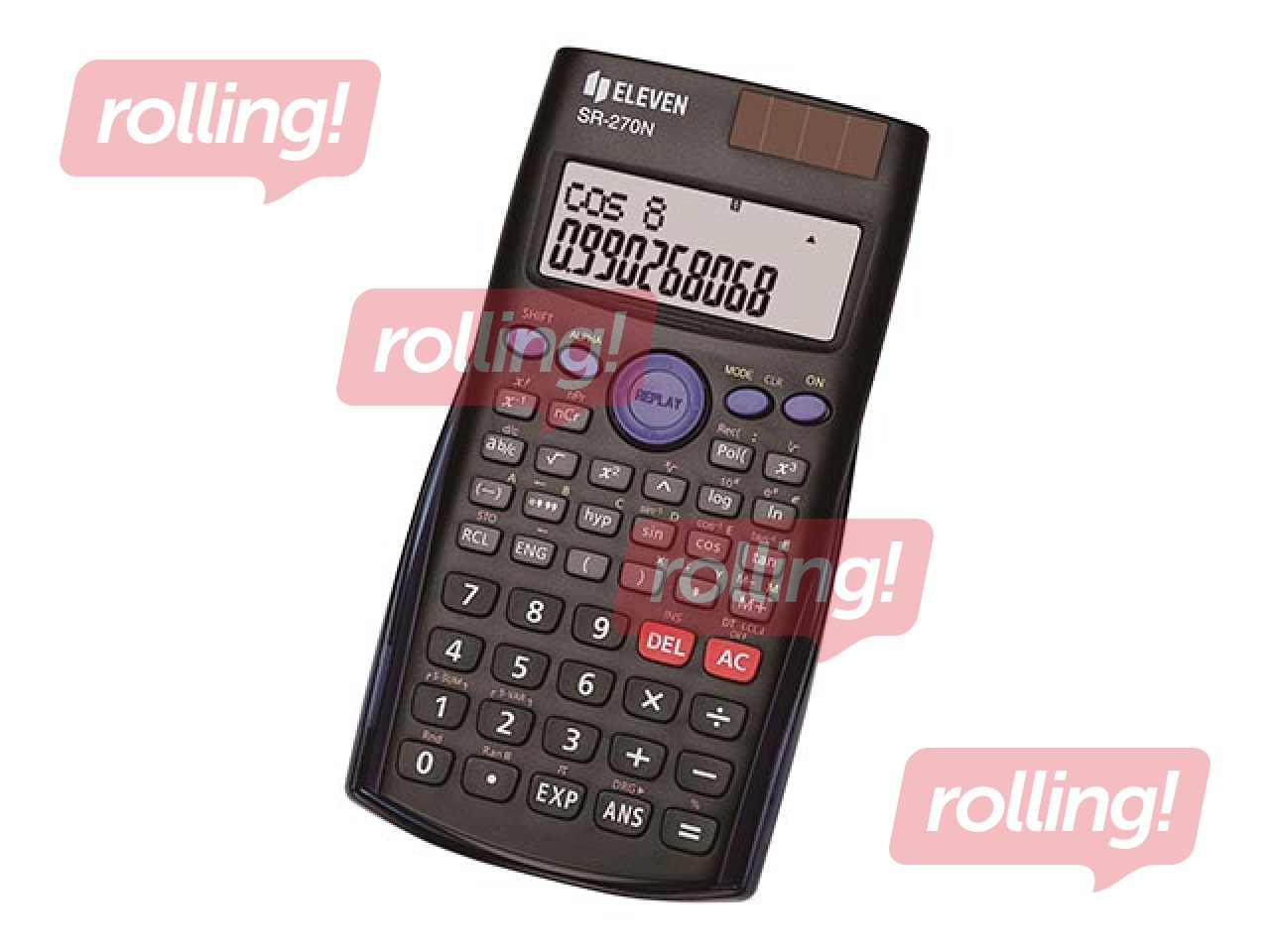 Calculator Eleven SR270NE, 240 functions, black