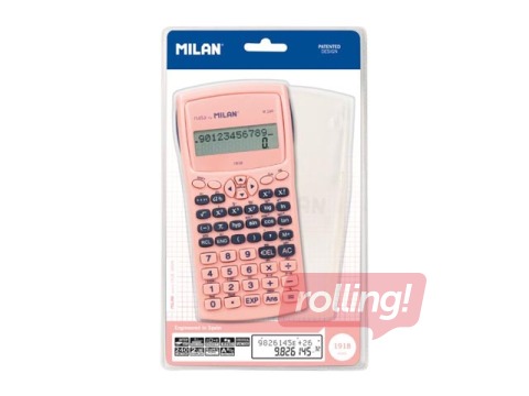 Kalkulaator Milan, M240 1918, 240 funktsiooni, roosa