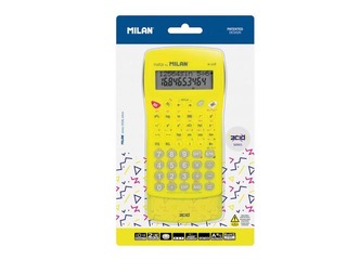 Kalkulators Milan, M228 Acid, 228 funkcijas, dzeltens