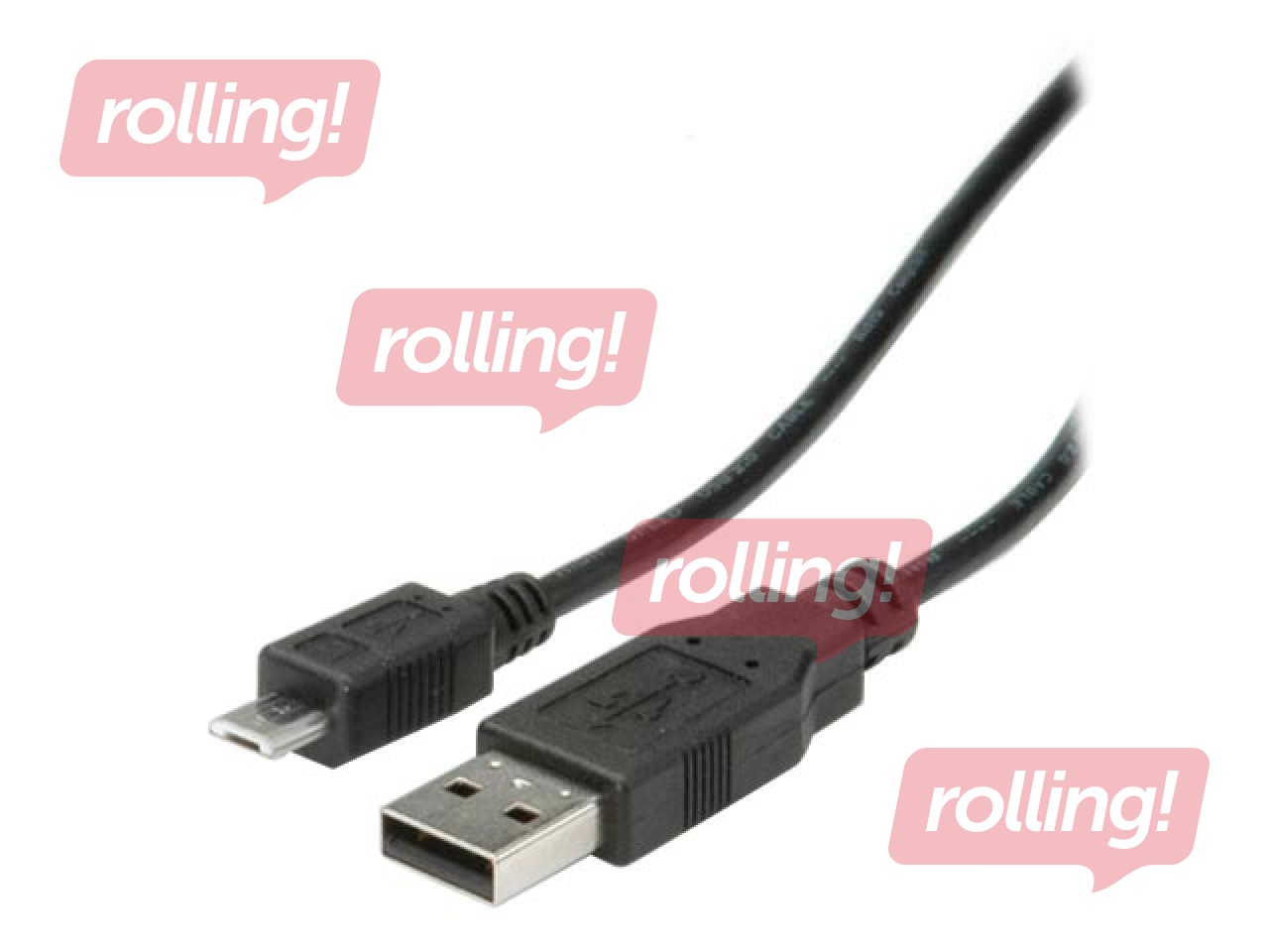 Соединительный провод Gembird USB - Micro USB, USB 2.0, 1.8m, чёрный