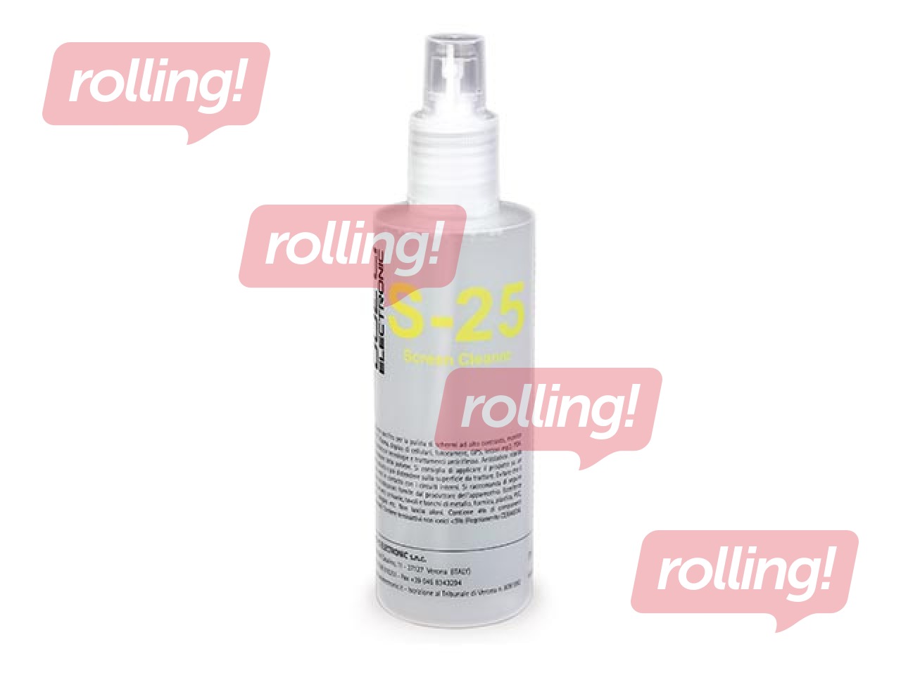 Ekrānu tīrīšanas šķidrums S‐25, 200ml