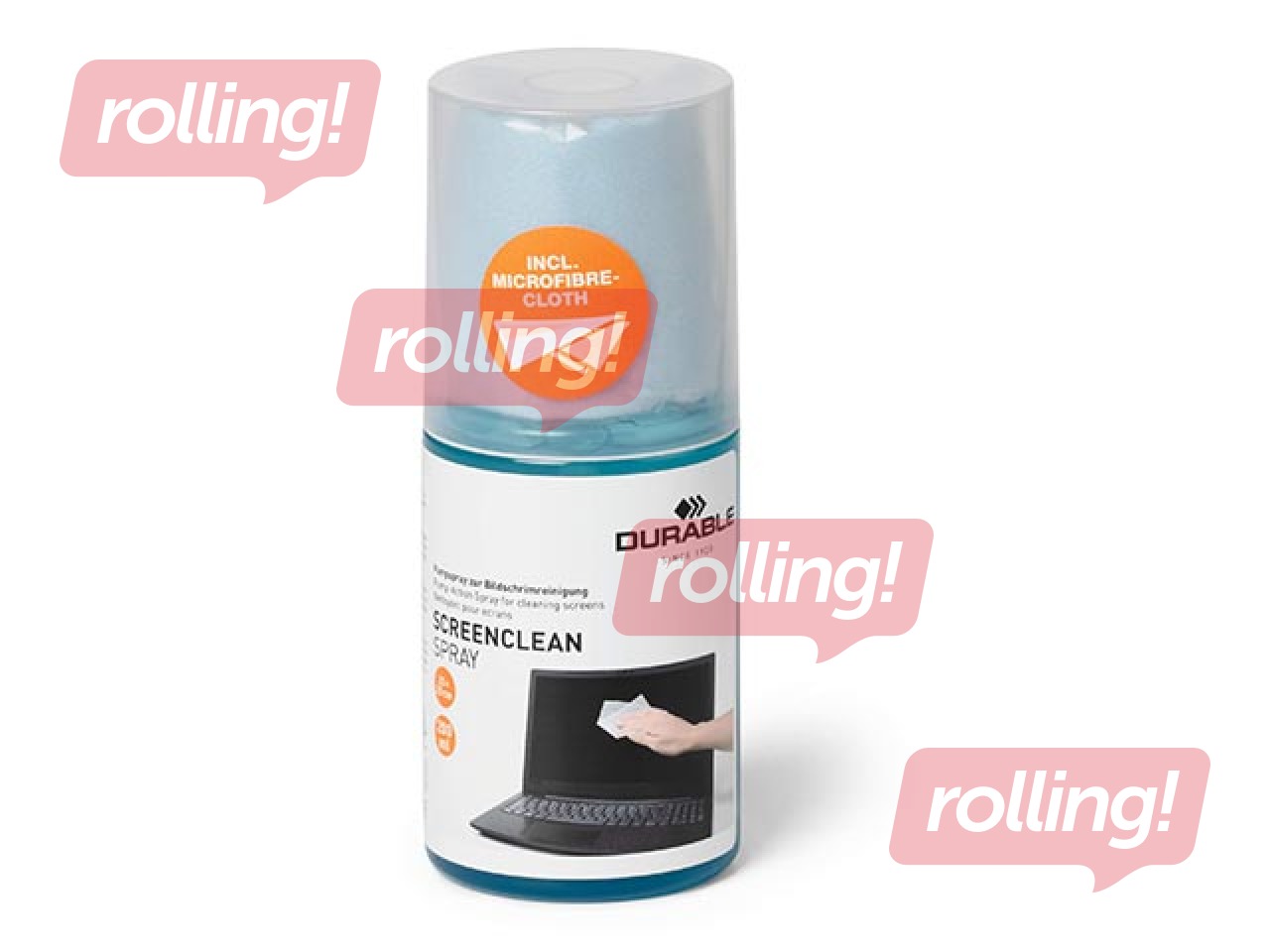 Monitor cleaning spray Durable Screenclean, 200ml