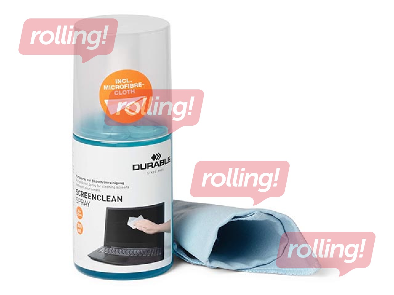 Monitor cleaning spray Durable Screenclean, 200ml