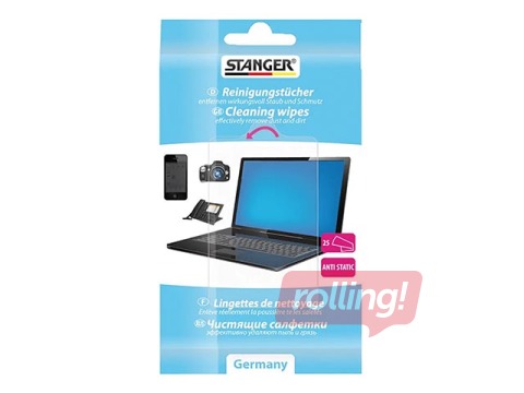 Universal cleaning wipes Stanger, 25 pcs.