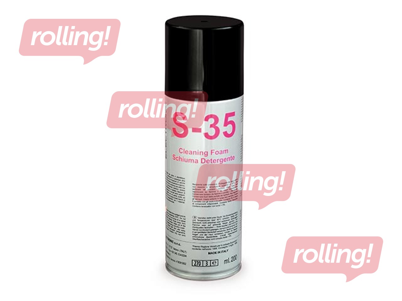 Antistatiskas tīrīšanas putas S-35, 200ml