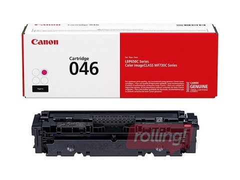 Tonera kasete Canon 046, Fuksīna sarkana (2300 lpp.)