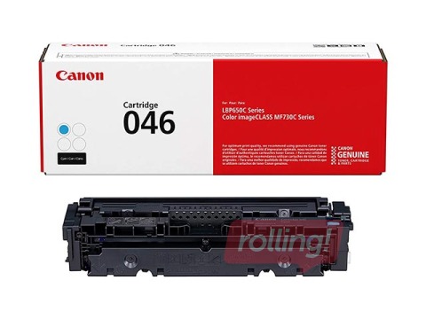 Tonera kasete Canon 046, Ciānzila (2300 lpp.)