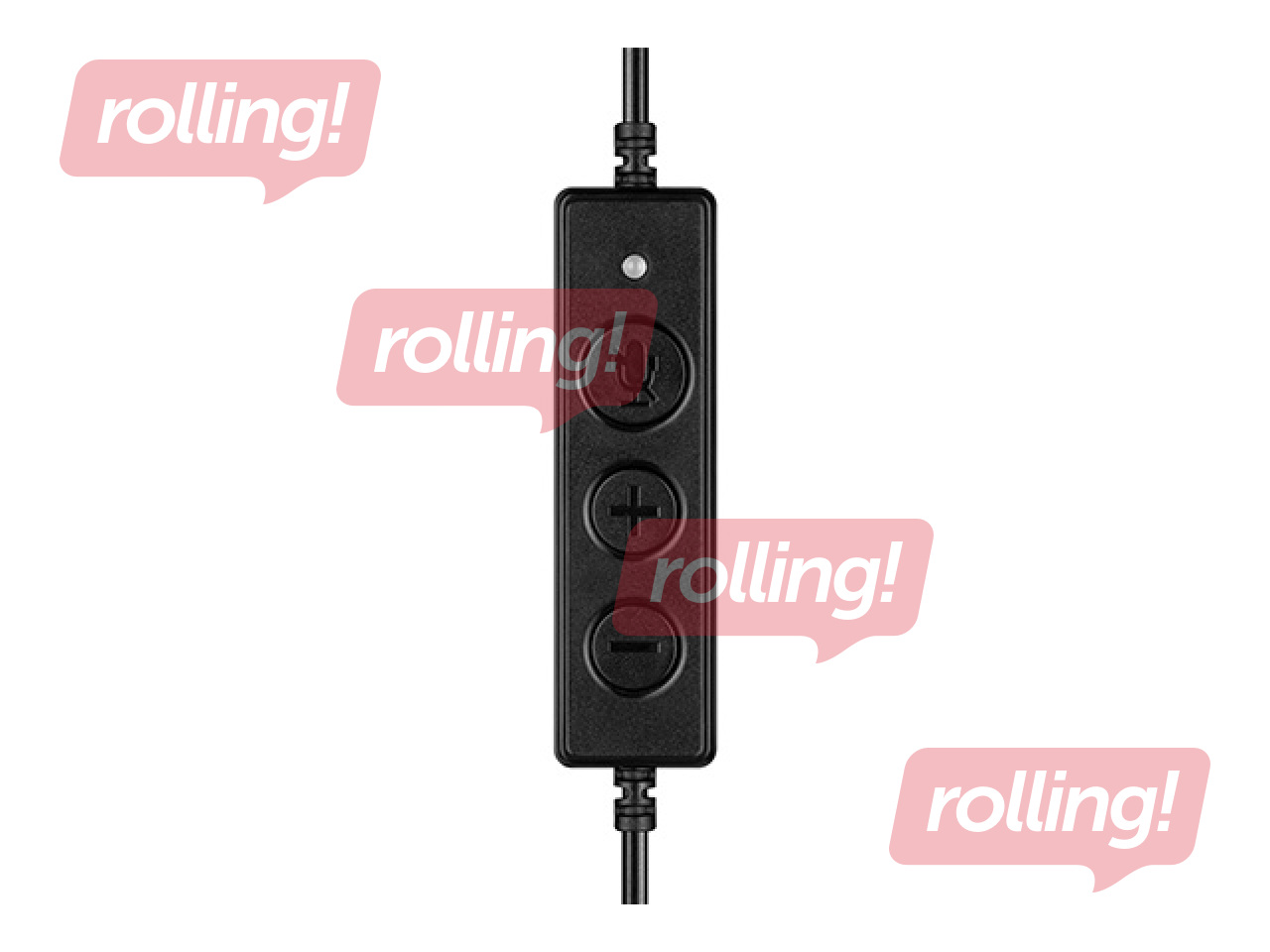 Austiņas ar mikrofonu Sandberg USB Office Headset Mono, melnas