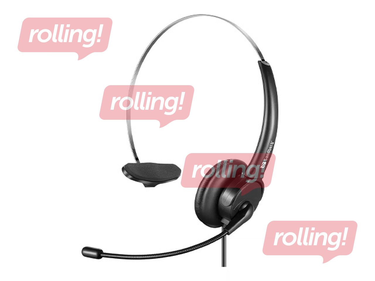 Наушники с микрофоном Sandberg USB Office Headset Mono, чёрные